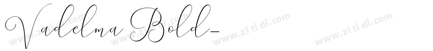 Vadelma Bold字体转换